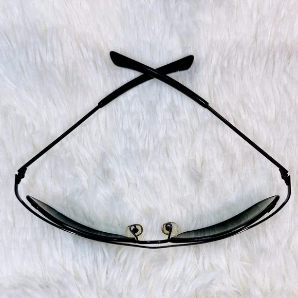 Vintage Ray-Ban B&L Olympian W0646 Black Metal Frame Sunglasses with Case - Picture 3 of 8